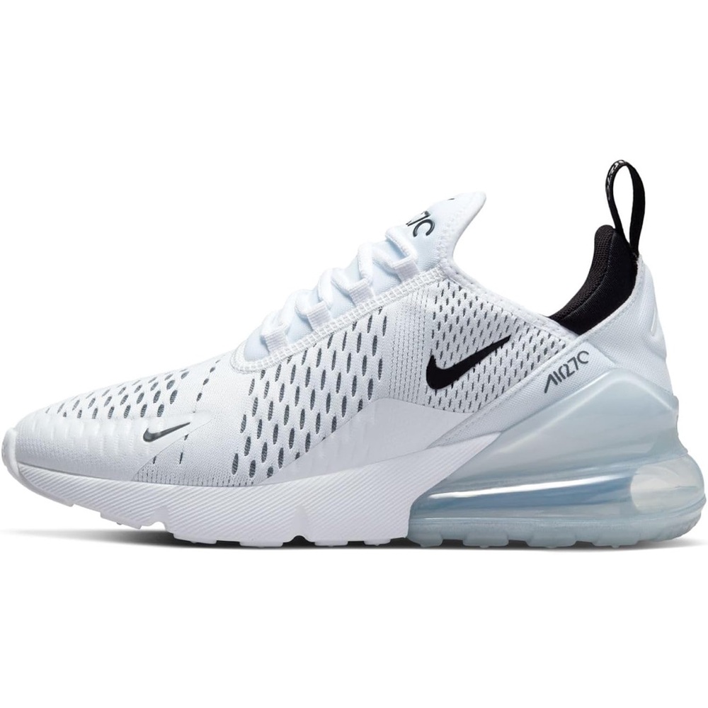 Nike Air Max 270 White and Black Shoes